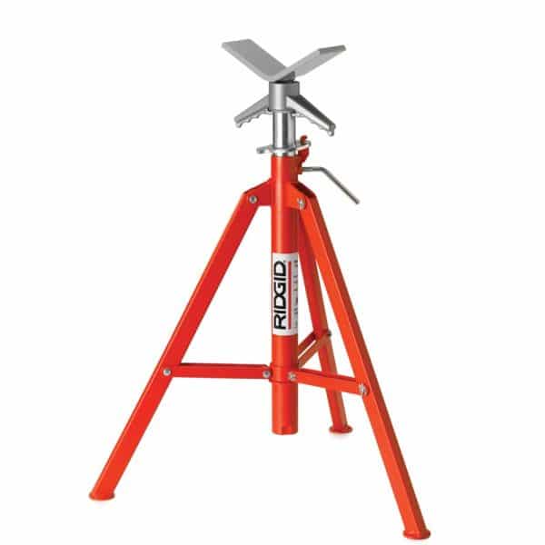 Ridgid 22168 V Head High Folding Pipe Stand VF-99