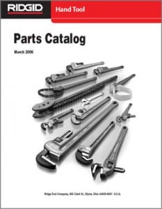 PDF Parts Catalog RIDGID