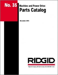 PDF Parts Catalog RIDGID