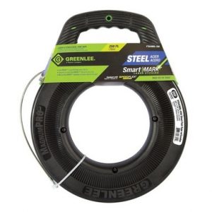 FISHTAPE, STEEL-250' W/LEADER