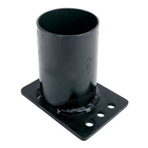ADAPTER, ROUND 3.8" (PAINTED)