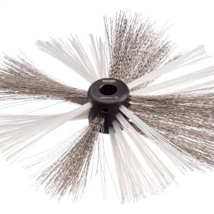 BRUSH, NYLON/STEEL K9-306 6"