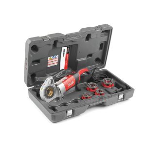 Drive System with 1/2" - 1 1/4" NPT Die Heads, 115V 36RPM Support Arm and Case (44918)