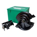 Rigid shoe set for 1:2" to 2" (13 mm to 51 mm) PVC coated duct for use with 854DX 2 benders