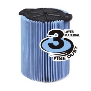 VF5000 MICROBAN BLUE FINE PARTICLE ASM 8.23 FILTER (72952)