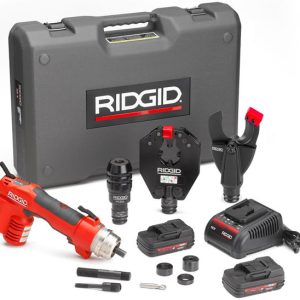 Kit d’outil électrique RE 6 avec cisaille SC-60C, tête de sertissage 4PIN™ sans filière 4P-6 et tête d’emporte-pièce Swiv-L-Punch™ (52093)
