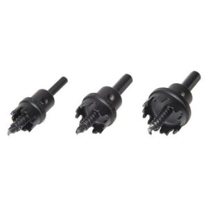 Carbide drill bit set, 4 pieces
