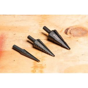 XT Cobalt Stepped Cutters No. 1, No. 3 and No. 8
