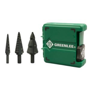 Step cutter set (Nos. 1, 4 and 9)
