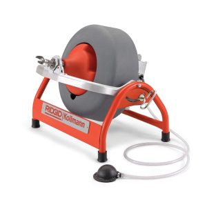 K-3800 Machine with Standard Equipment: 3/8" x 75' (10 mm x 22.82 m) C-32 Cable, T-202 Bulb Auger, T-205 C Cutter, T-211 Spade Cutter, A-13 Decoupling Wrench, Pair of Gloves (53117)