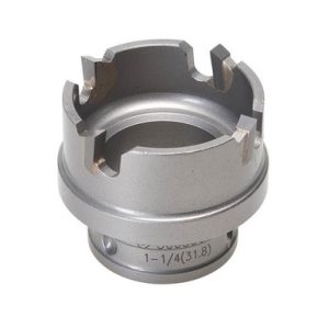 1 1/4" (31.8 mm) quick-change carbide tooth hole saw