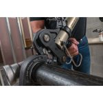 60658_RIDGID_MegaPress XL Booster on Pipe Stand CloseUp_72dpi