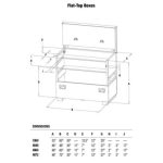 BOÎTE À DESSUS PLAT 2