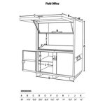 SITE DESK CHEST 5
