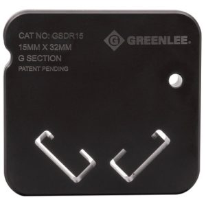 Rail DIN de type G 15 mm x 32 mm (0,6 po x 1,3 po)