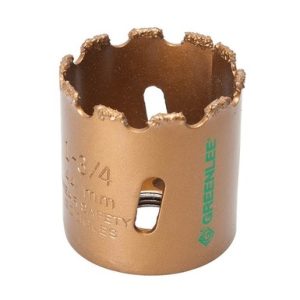 HOLE SAW, 1-3/4", ABRAS. CARBIDE PACKAGING.