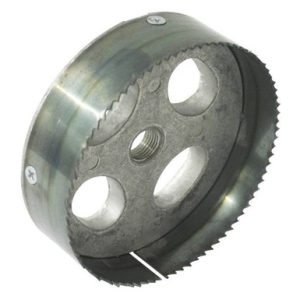 4 3/8" (111.1 MM) STEEL TOOTHED HOLE SAW FOR LIGHTING