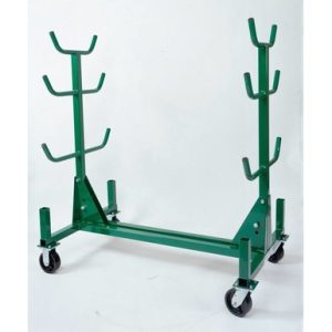 Storage rack for pipes and ducts