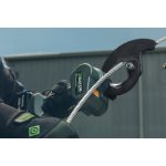Coupe-câble à cliquet pour conducteurs aluminium-acier, chargeur 12 V, deux batteries 4,0 Ah 2