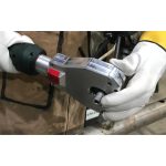 Pince à sertir en quatre points à tête articulée en ligne 6 tonnes, Li-Ion, standard, 120 V 3