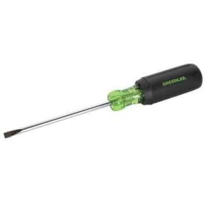 Square Shank 1/4" x 4" Flat Blade Screwdriver