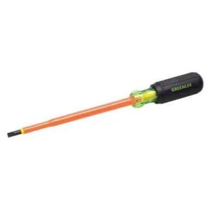 Screwdriver, Insulated, Cabinet Tip, 5/16" x 6"
