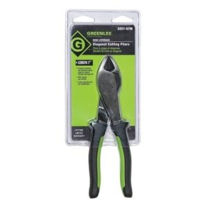 9" Molded Grip High-Leverage Side-Cutting Pliers