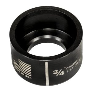 Matrice ronde pour conduit 3/4"