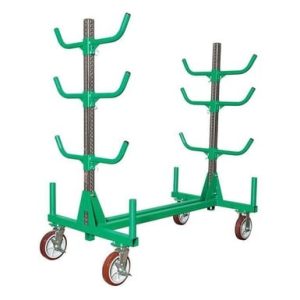 Chariot pour conduit cintré