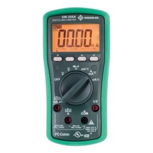 6,000-Count Digital Multimeter, 1000V, 8A, Calibrated