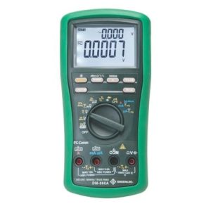500,000-Count Digital Multimeter, 1000V, 10A, Calibrated