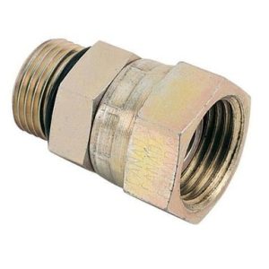Adaptateur 1/2" NPSM x 3/4 - 16, filetage extérieur à joint torique SAE
