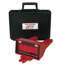 High Voltage Ammeter 2000A with Plastic Carrying Case