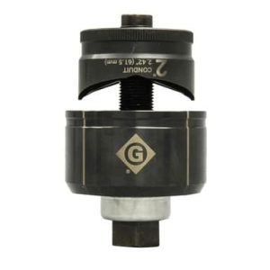 Ensemble de défonçage rond standard pour conduit 2"