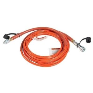 Boyau hydraulique non conducteur, raccord fileté mâle/femelle 3/8 (10 m)
